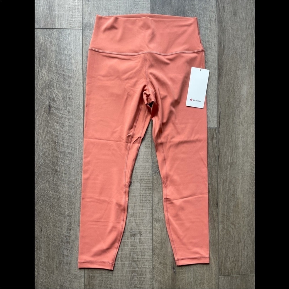 Lululemon Align Pant II 25" *Cool in Rustic Coral Size 10